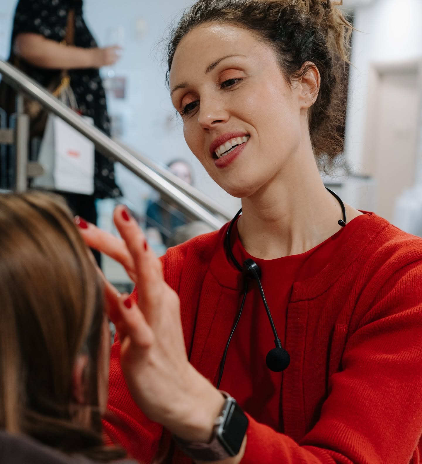 Beauty therapist providing a personalised skincare consultation before a professional aesthetic treatment.